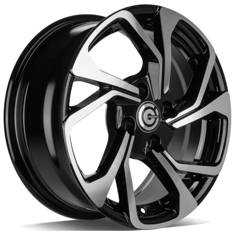 Janta aliaj Carbonado Swift 6.5x15 4x100 ET35 BFP - Black Front Polished