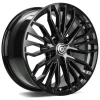 Janta aliaj Carbonado Reptile 8.0x18 5x112 ET35 BG - Black Glossy