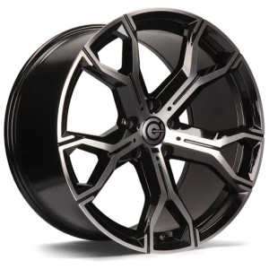 Janta aliaj Carbonado Ring 10.5x21 5x112 ET43 BFP - Black Front Polished