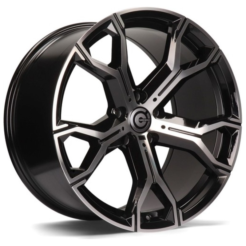 Janta aliaj Carbonado Ring 10.5x21 5x112 ET43 BFP - Black Front Polished