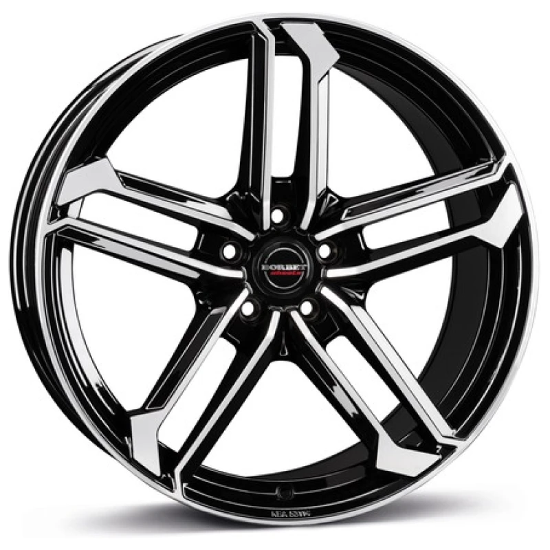Janta aliaj Borbet ATX 8.0x19 5x112 ET50 BPG - Black polished glossy
