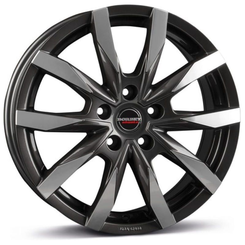 Janta aliaj Borbet CW5 6.5x16 5x120 ET60 MAGP - Mistral anthracite glossy polished
