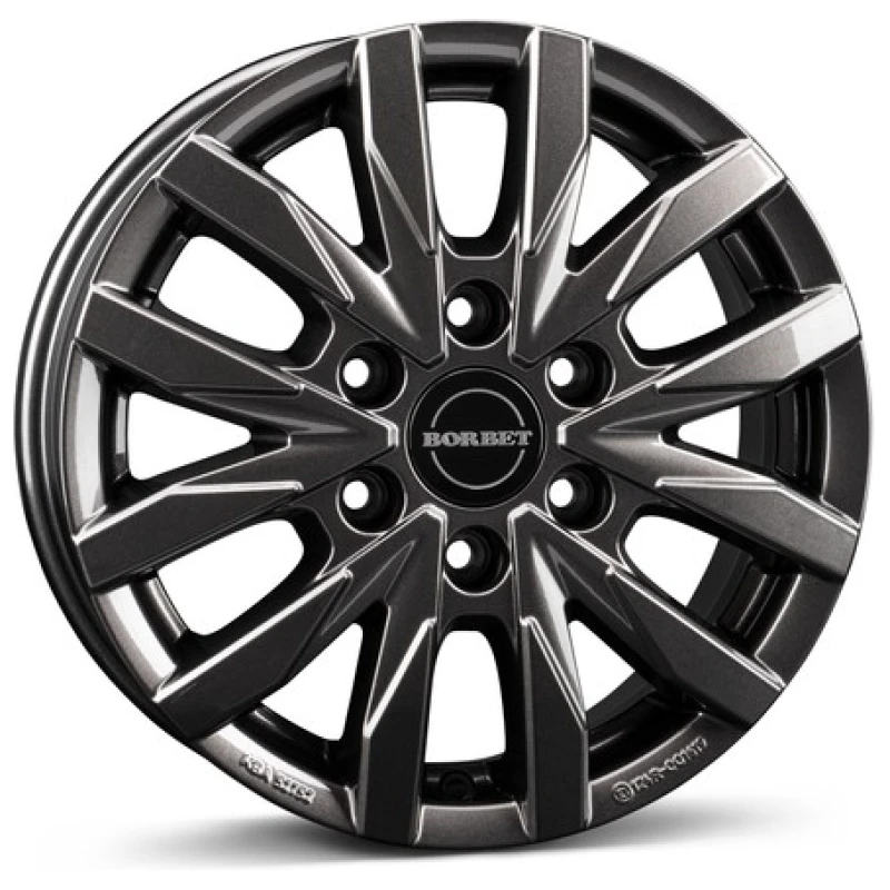 Janta aliaj Borbet CW6 6.5x16 6x130 ET62 MAG - mistral anthracite glossy