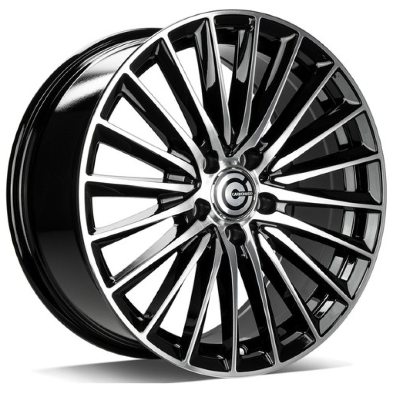 Janta aliaj Carbonado Prestige 8.0x19 5x112 ET35 BFP - Black Front Polished