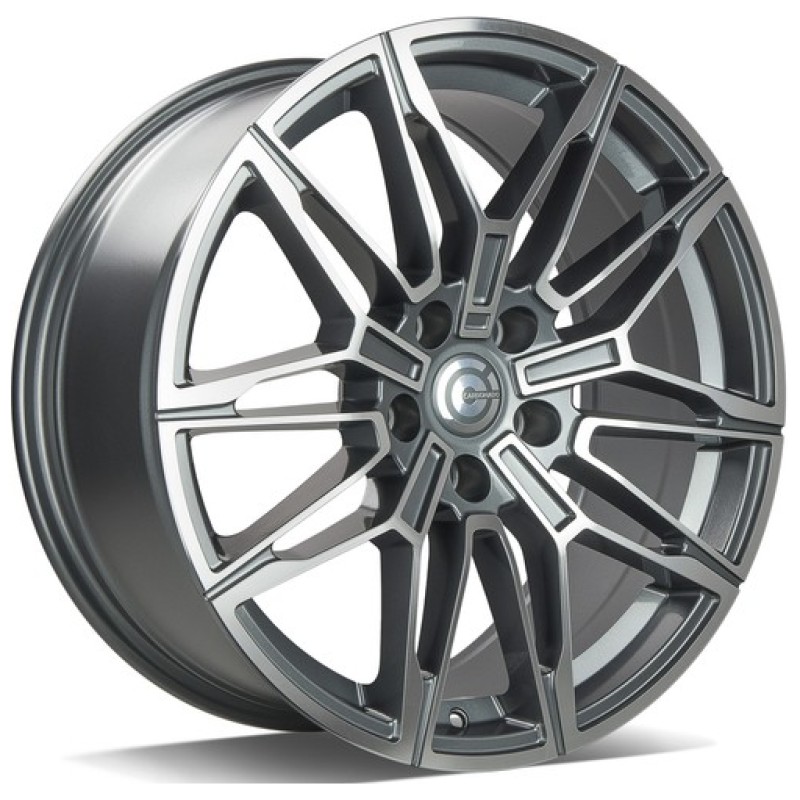 Janta aliaj Carbonado Rubin 8.0x18 5x112 ET30 AFP - Anthracite Front Polished