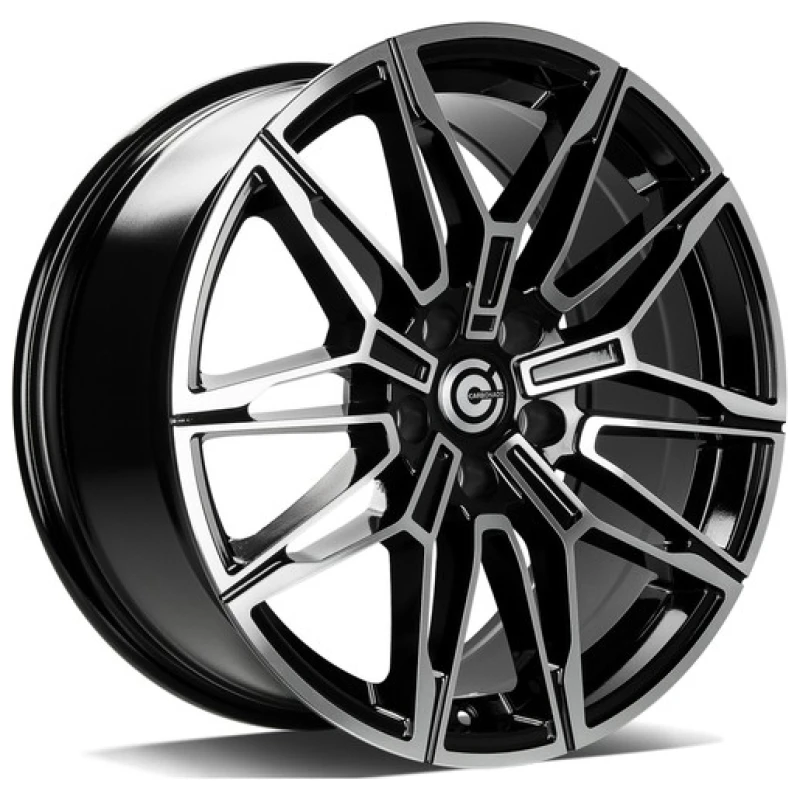 Janta aliaj Carbonado Rubin 8.0x18 5x120 ET33 BFP - Black Front Polished