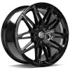 Janta aliaj Carbonado Rubin 8.0x18 5x120 ET33 BG - Black Glossy