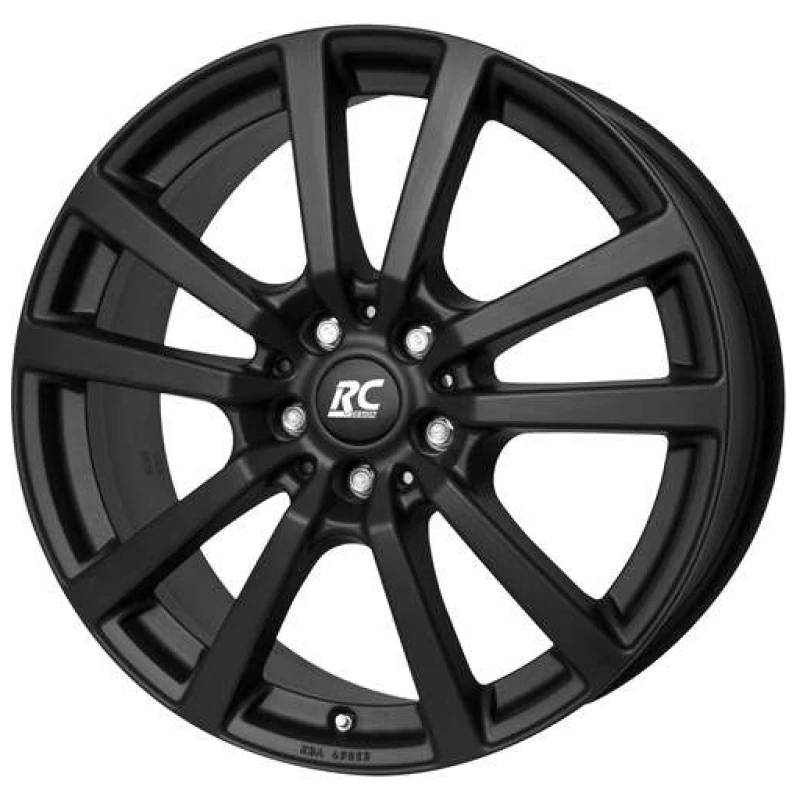 Janta aliaj RC-DESIGN RC25 8.0x18 5x112 ET38 SKM - Schwarz Klar Matt