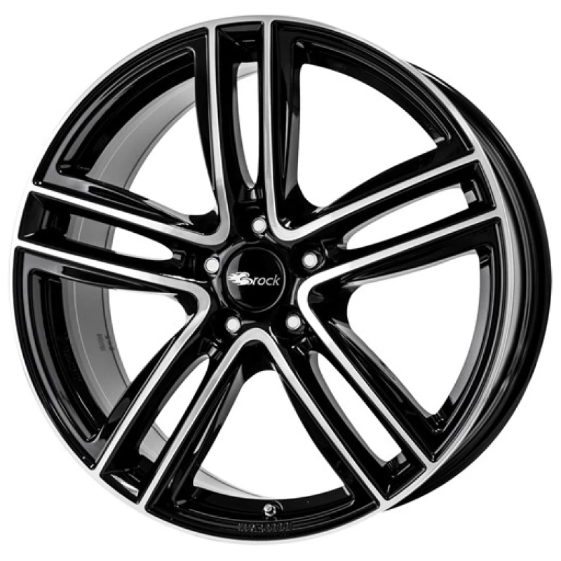 Janta aliaj RC-DESIGN RC27 8.0x18 5x112 ET26 SGVP - Schwarz Glanz Voll-Poliert