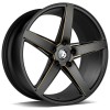 Janta aliaj seventy9 SV-N 8.5x19 5x112 ET35 BGGR - Black Matt Milled Gold