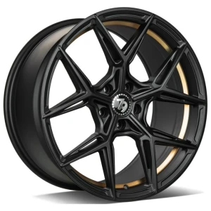 Janta aliaj seventy9 SCF-B 8.0x18 5x112 ET35 BGGIL - Black Matt Gold Inner Lip