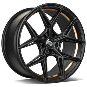 Janta aliaj seventy9 SCF-B 9.5x19 5x120 ET35 BGGIL - Black Matt Gold Inner Lip