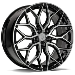 Janta aliaj seventy9 SV-K 8.5x19 5x120 ET35 BFP - Black Front Polished