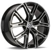 Janta aliaj Carbonado Hit 7.5x17 5x108 ET45 BFP - Black Front Polished