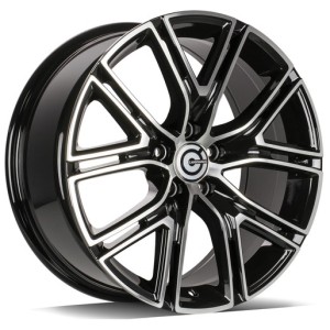 Janta aliaj Carbonado Hit 7.5x17 5x108 ET45 BFP - Black Front Polished