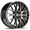 Janta aliaj Carbonado Illusion 8.0x18 5x112 ET30 BFP - Black Front Polished