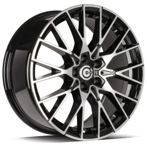 Janta aliaj Carbonado Illusion 8.0x18 5x112 ET30 BFP - Black Front Polished