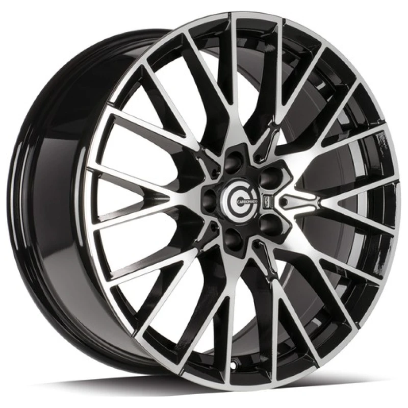 Janta aliaj Carbonado Illusion 8.0x18 5x112 ET30 BFP - Black Front Polished