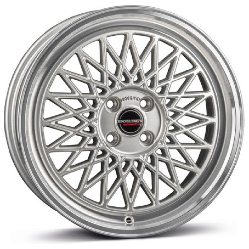 Janta aliaj Borbet B 7.0x17 4x108 ET38 SRP - Silver Rim Polished