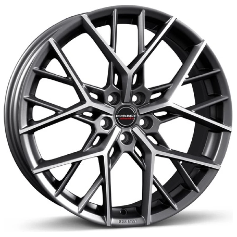 Janta aliaj Borbet BY 8.0x18 5x112 ET30 TPM - titan polished matt