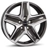 Janta aliaj Borbet CWZ 7.5x18 5x112 ET48 MAGP - Mistral anthracite glossy polished