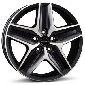 Janta aliaj Borbet CWZ 7.5x18 5x130 ET53 BPM - black polished matt
