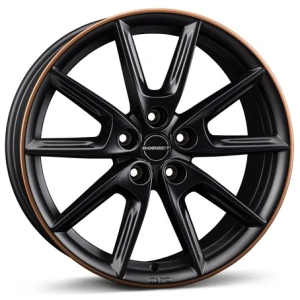 Janta aliaj Borbet LX18 8.0x18 5x112 ET44 BMRC - Black Matt Rim Copper