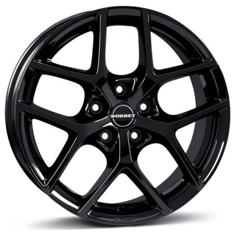Janta aliaj Borbet Y 8.5x19 5x112 ET48 BG - Black Glossy