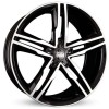Janta aliaj MAM Leichtmetallräder A1 8.0x18 5x112 ET44 BFP - Black Front Polished