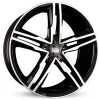 Janta aliaj MAM Leichtmetallräder A1 8.0x18 5x112 ET44 BFP - Black Front Polished
