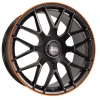 Janta aliaj MAM Leichtmetallräder GT1 8.5x19 5x108 ET45 MBLO - Matt black lip orange