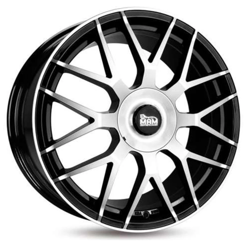 Janta aliaj MAM Leichtmetallräder GT1 8.5x20 5x112 ET45 BFP - Black Front Polished