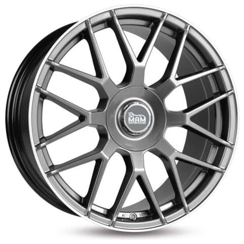 Janta aliaj MAM Leichtmetallräder GT1 9.5x19 5x112 ET42 PLP - Palladium lip polish
