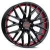 Janta aliaj MAM Leichtmetallräder RS4 8.5x19 5x112 ET30 BPRI - Black Painted Red Inside