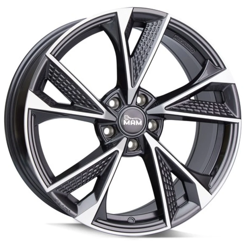 Janta aliaj MAM Leichtmetallräder RS6 8.5x19 5x112 ET45 PFP - Palladium front polish