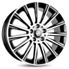 Janta aliaj Keskin Tuning KT18 7.0x17 5x108 ET48 BFP - Black Front Polished
