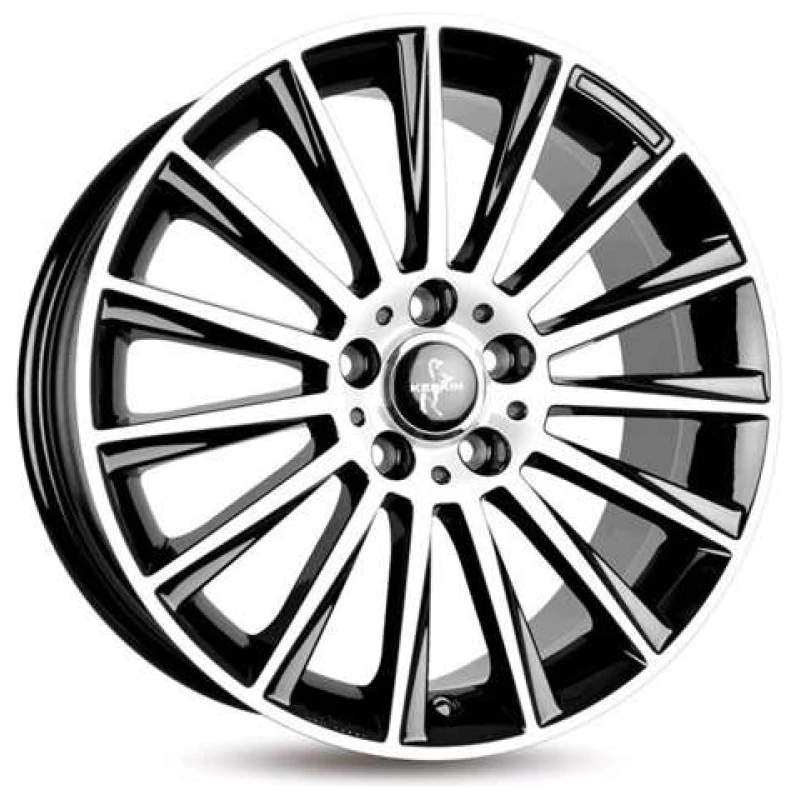 Janta aliaj Keskin Tuning KT18 7.0x17 5x108 ET48 BFP - Black Front Polished