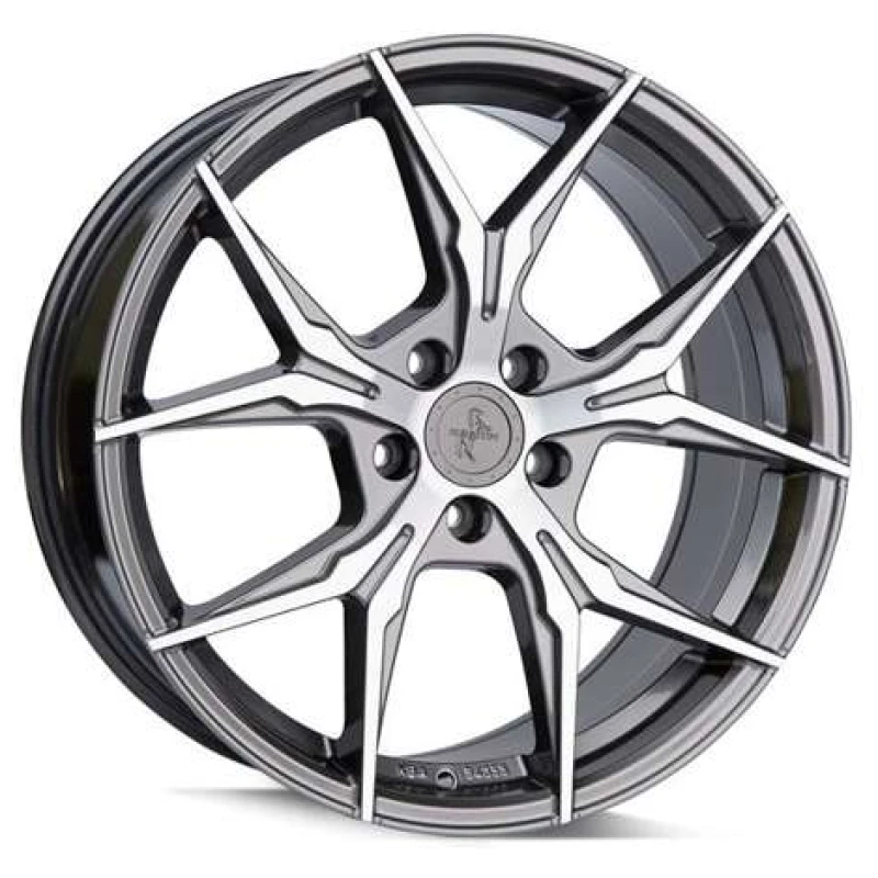 Janta aliaj Keskin Tuning KT19N 8.5x19 5x108 ET45 PFP - Palladium front polish