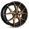 Janta aliaj Keskin Tuning KT19N 8.5x19 5x112 ET30 MBFC - Matt Black Front Copper