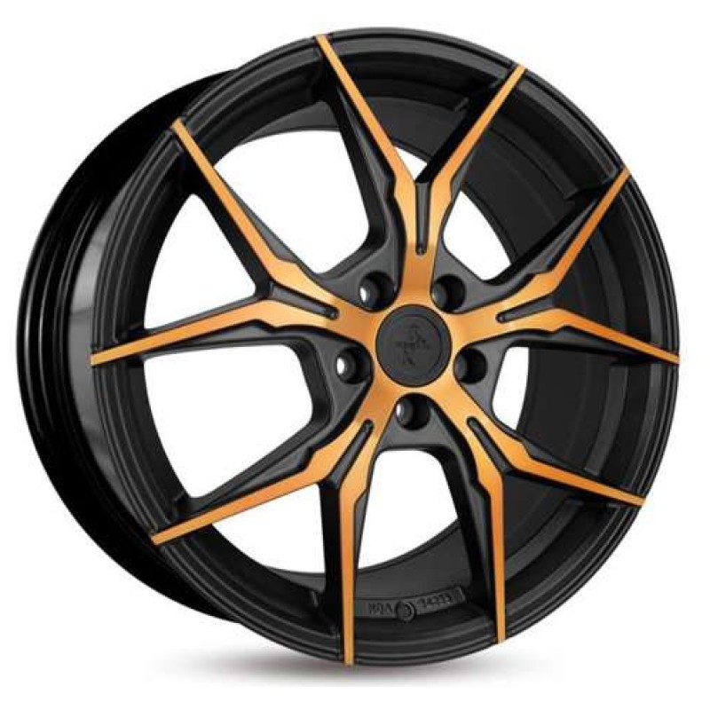 Janta aliaj Keskin Tuning KT19N 8.5x19 5x112 ET30 MBFC - Matt Black Front Copper