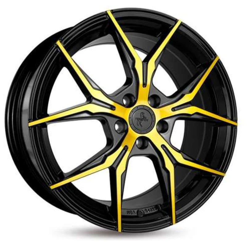 Janta aliaj Keskin Tuning KT19N 8.5x19 5x112 ET45 BFG - Black front gold