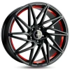 Janta aliaj Keskin Tuning KT20 8.0x18 5x112 ET45 BPRI - Black Painted Red Inside