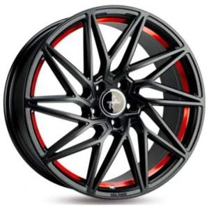 Janta aliaj Keskin Tuning KT20 8.0x18 5x112 ET45 BPRI - Black Painted Red Inside
