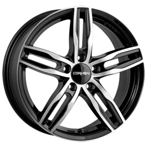 Janta aliaj Carmani 14 Paul 6.5x16 5x100 ET38 BP - black polish
