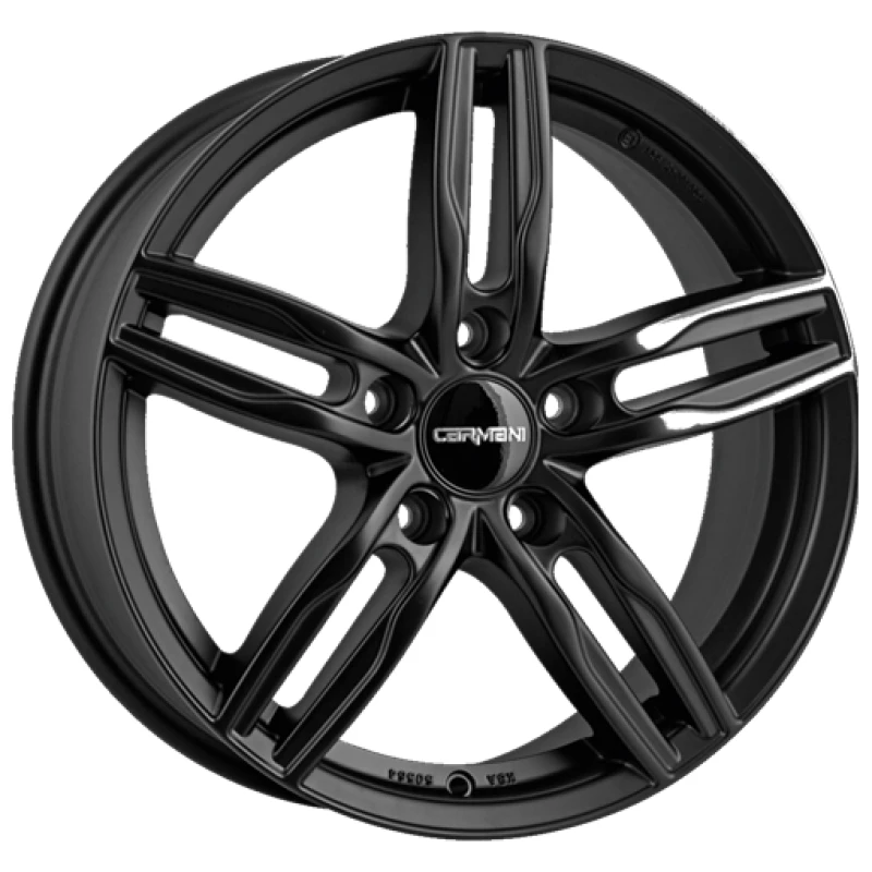 Janta aliaj Carmani 14 Paul 6.5x16 5x112 ET46 BM - Black matt