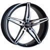 Janta aliaj Carmani 15 Oskar 7.5x18 5x112 ET39 BP - black polish