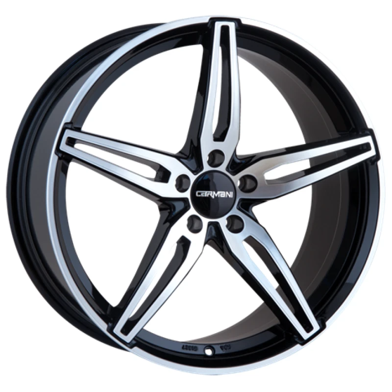Janta aliaj Carmani 15 Oskar 7.5x18 5x112 ET39 BP - black polish