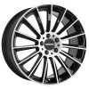 Janta aliaj Carmani 17 Fritz 9.0x21 5x112 ET25 BP - black polish