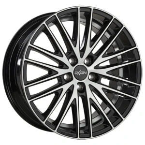 Janta aliaj Oxigin 19 Oxspoke 7.5x17 5x108 ET45 BFP - black full polish
