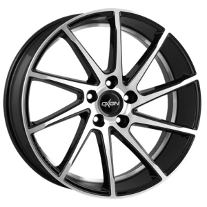 Janta aliaj Oxigin 20 Attraction 9.0x20 5x130 ET43 BFP - black full polish